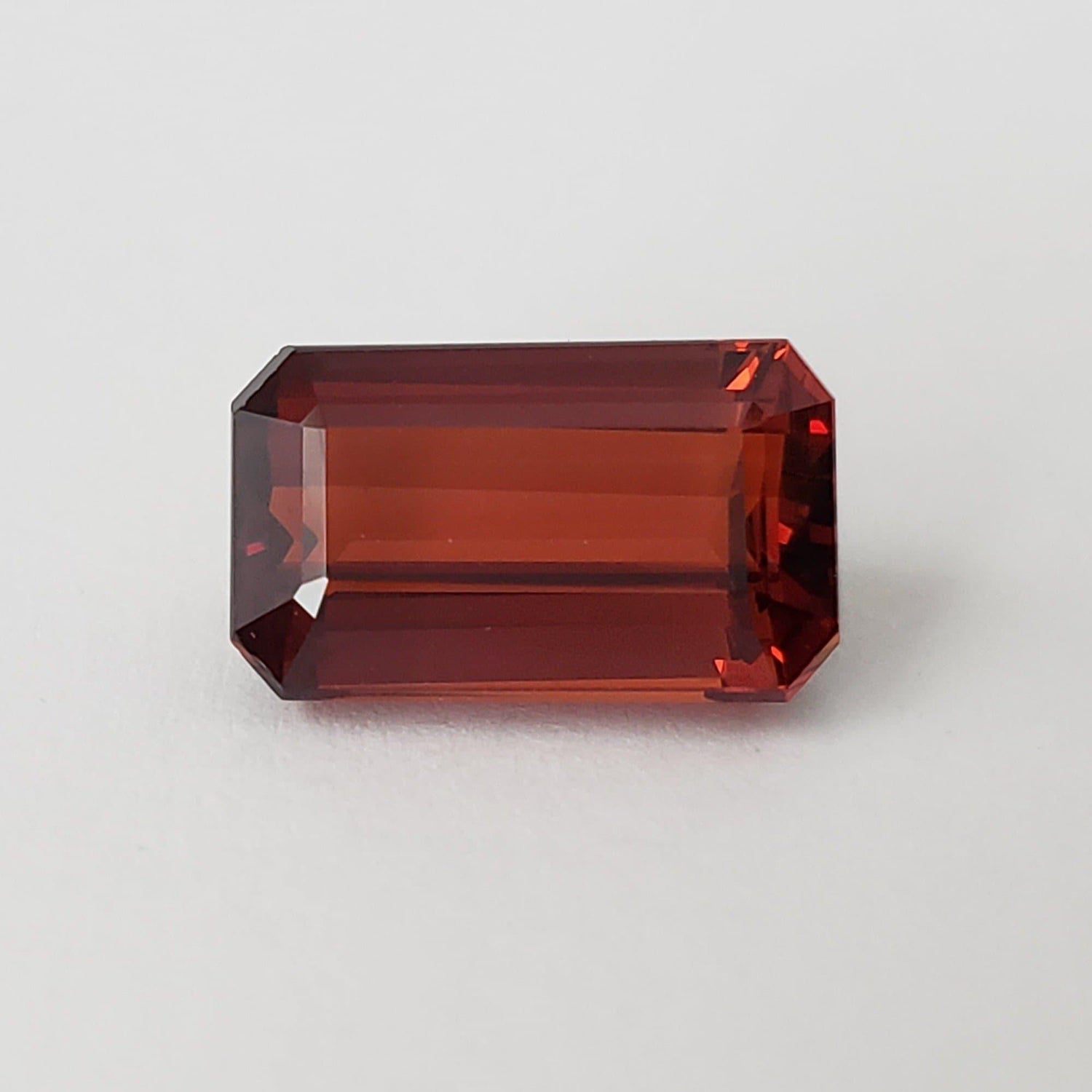  Mandarin Garnet | Octagon Cut | Premium Imperial Orange | 11.6x7mm 5.81ct 1