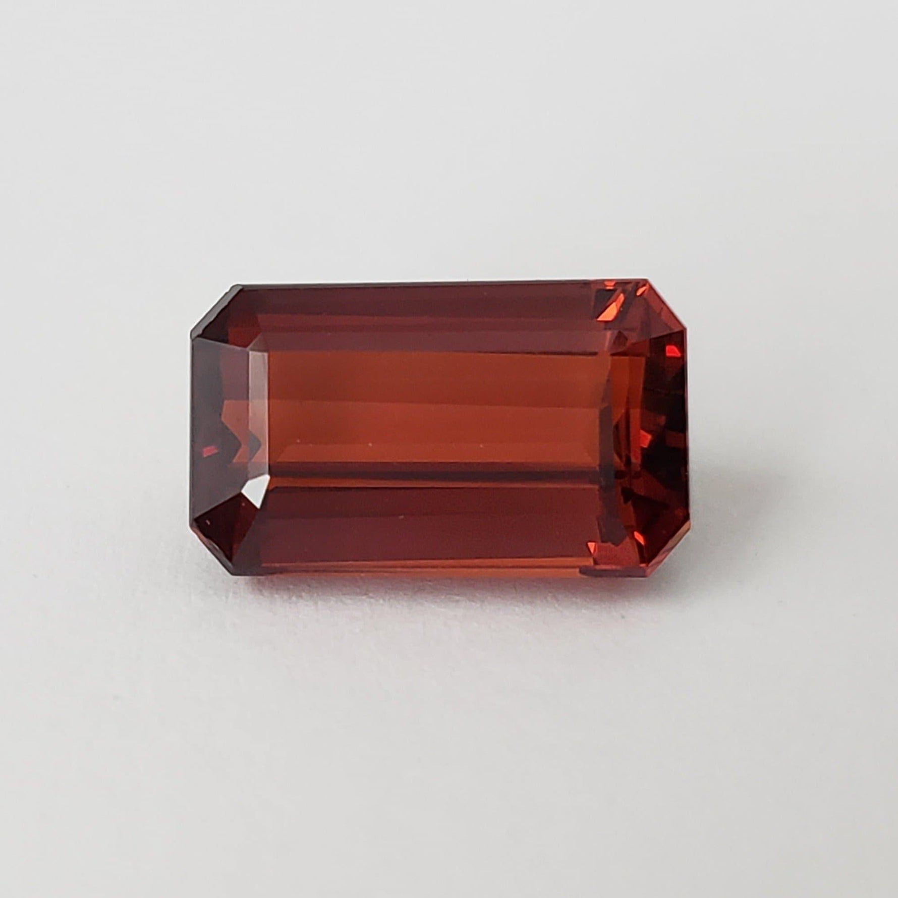  Mandarin Garnet | Octagon Cut | Premium Imperial Orange | 11.6x7mm 5.81ct 1