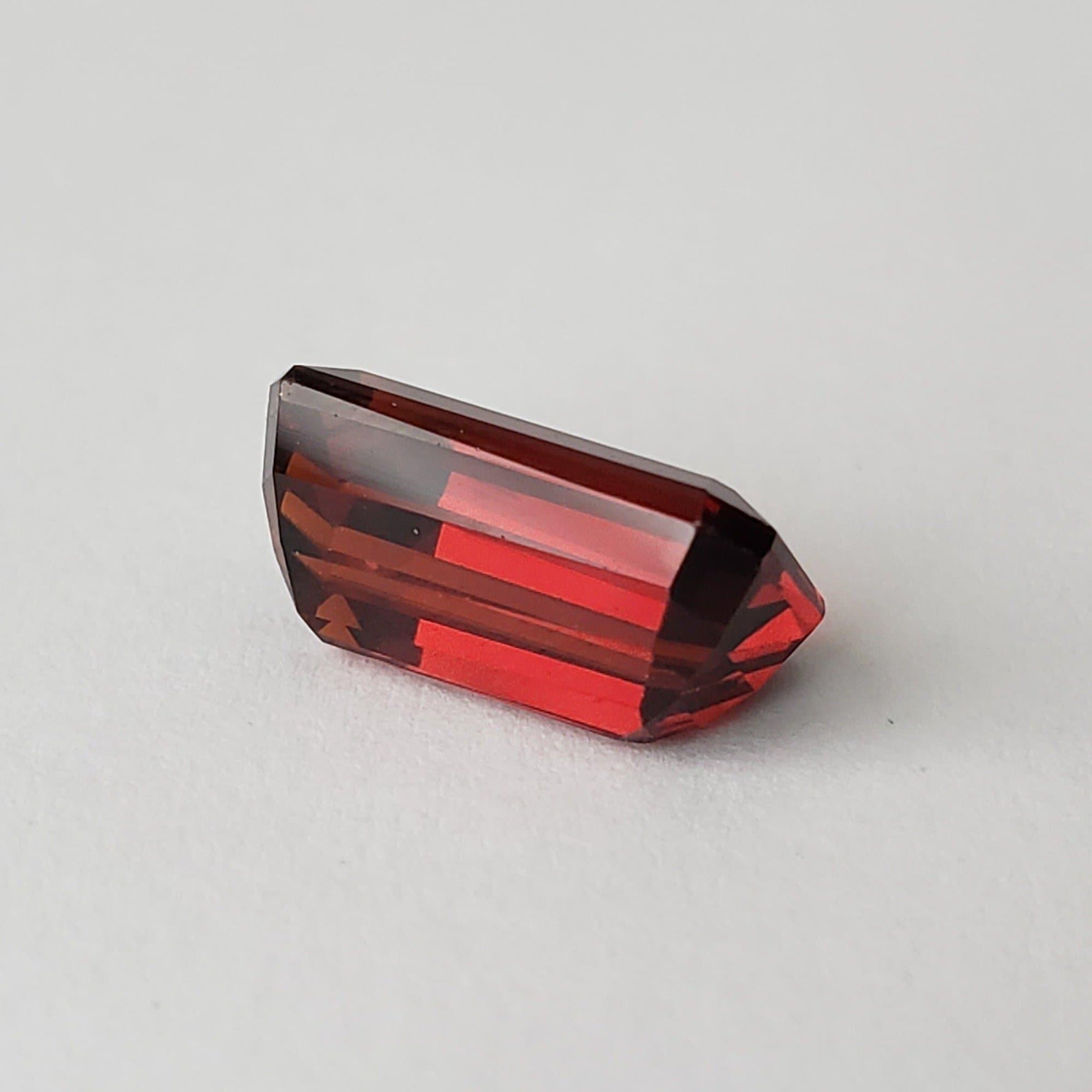  Mandarin Garnet | Octagon Cut | Premium Imperial Orange | 11.6x7mm 5.81ct 3