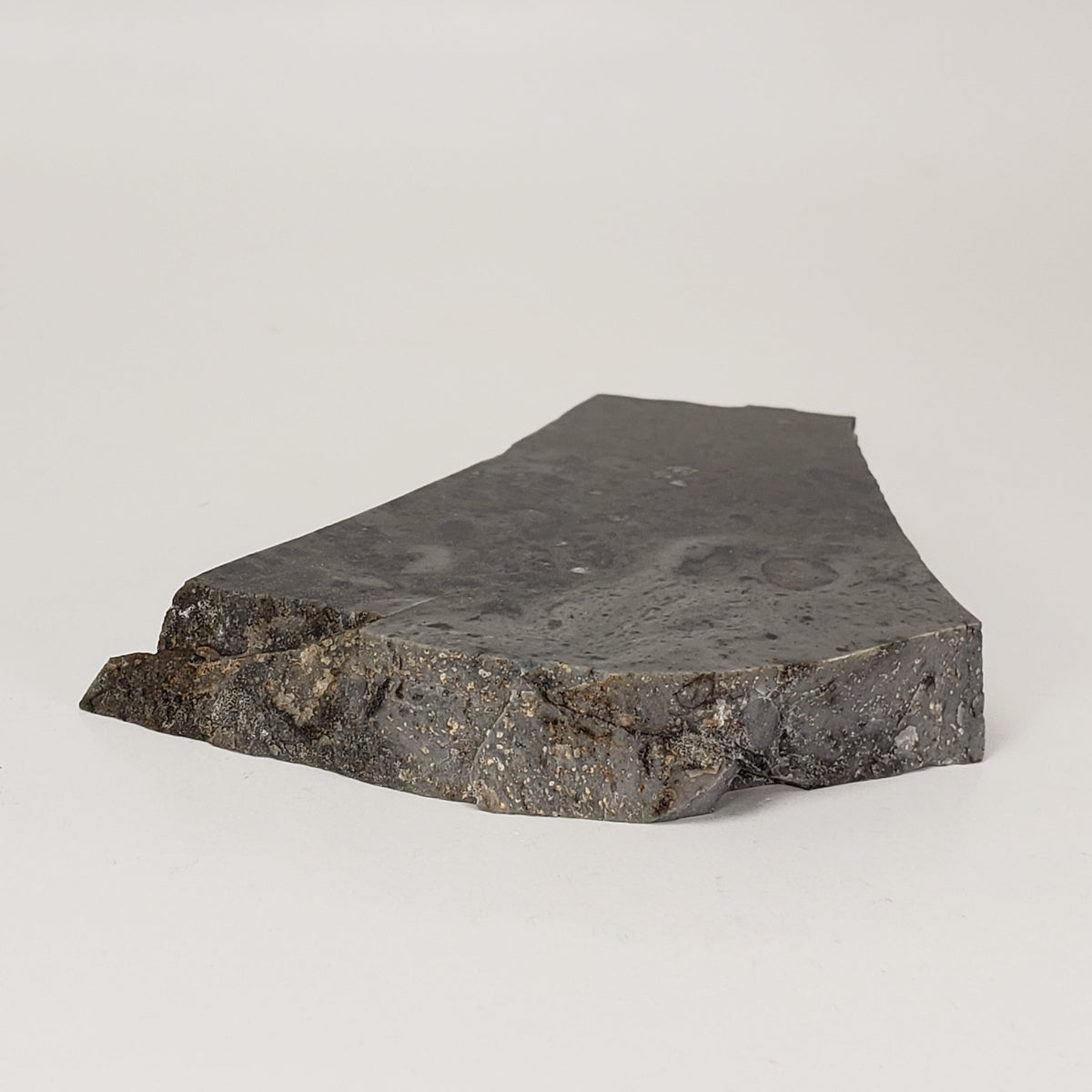  Melt Glass | 85.59 Grams | Part Slice | Impactite | Sudbury Structure, Canada, 4