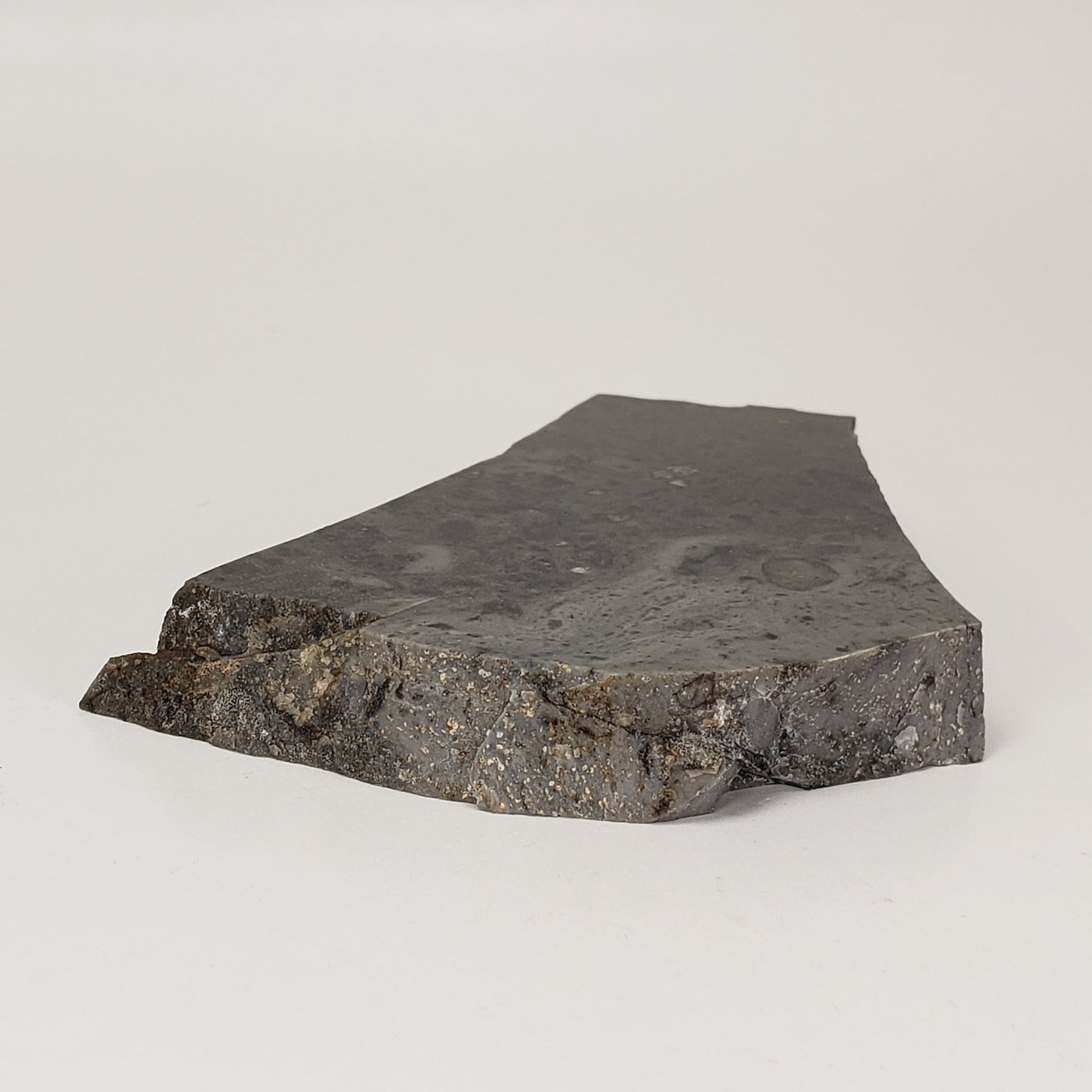  Melt Glass | 85.59 Grams | Part Slice | Impactite | Sudbury Structure, Canada, 4