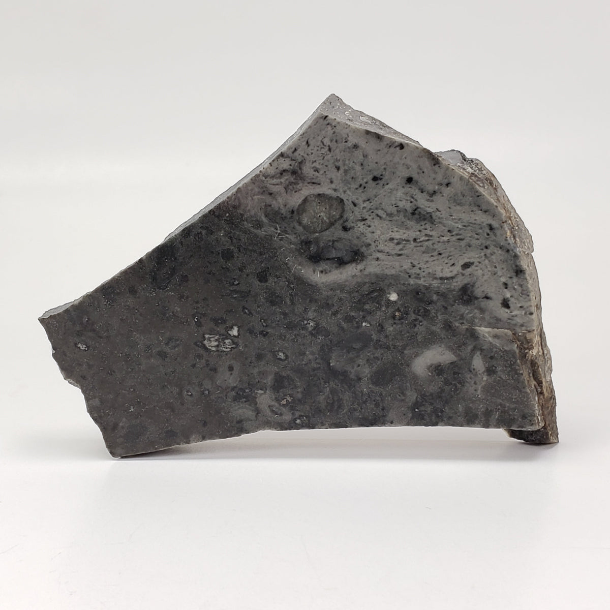 Melt Glass | 85.59 Grams | Part Slice | Impactite | Sudbury Structure, Canada, 