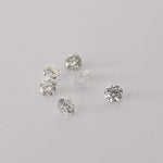  Moissanite | 6 Piece Lot | Round Diamond Cut | White | 2.5mm | SO24 1