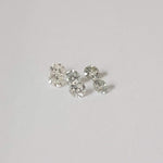  Moissanite | 6 Piece Lot | Round Diamond Cut | White | 2.5mm | SO24 4