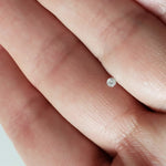  Moissanite | 6 Piece Lot | Round Diamond Cut | White | 2.5mm | SO24 6