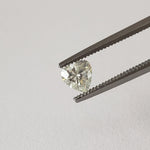  Moissanite | Heart Shape Cut | Pale Green | 4.5mm | SO24 2