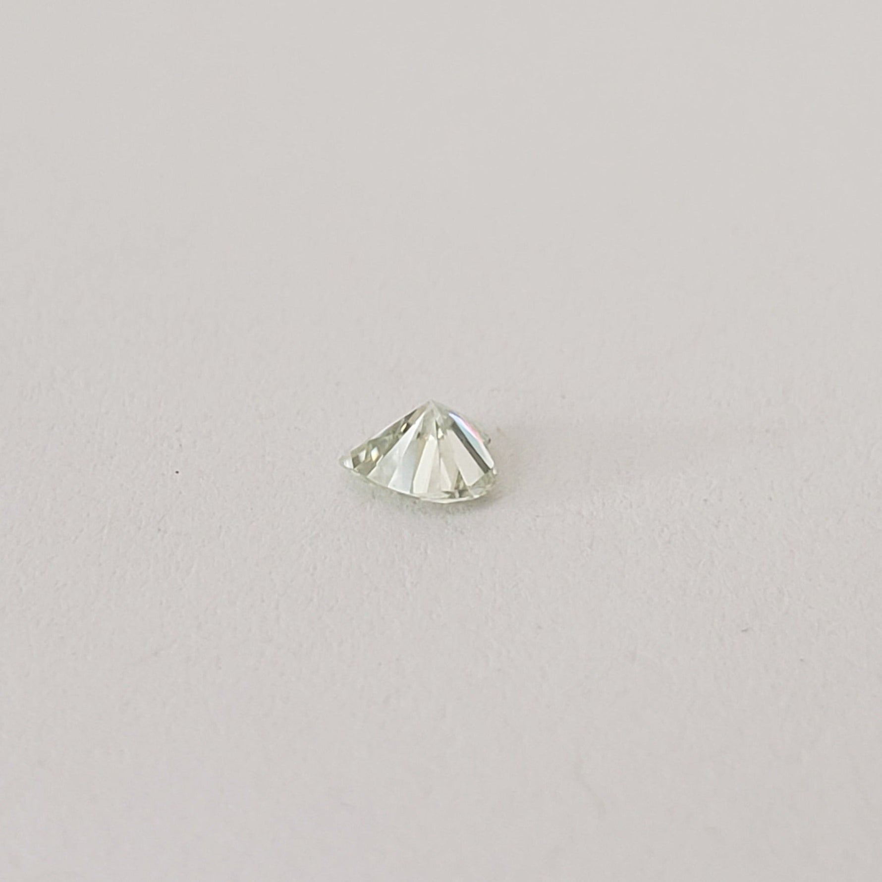  Moissanite | Heart Shape Cut | Pale Green | 4.5mm | SO24 3