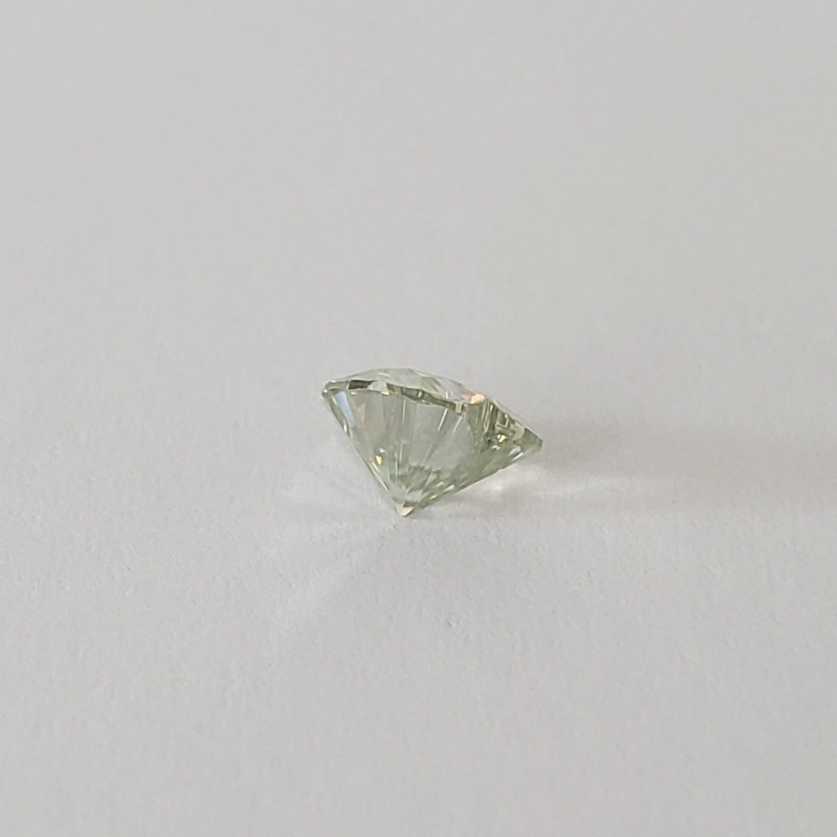  Moissanite | Heart Shape Cut | Pale Green | 6mm | SO24 7