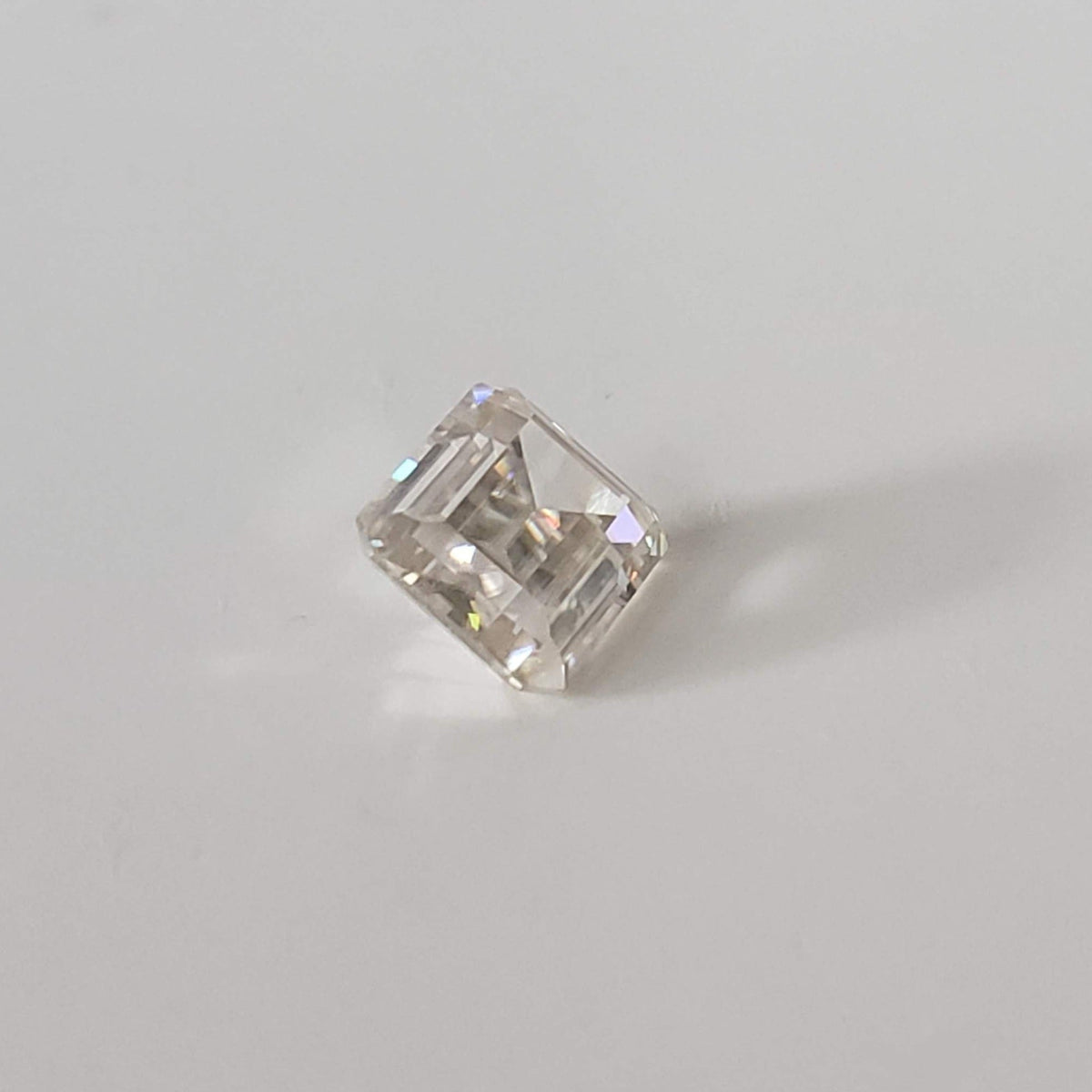  Moissanite | Octagon Cut | Pale Pink | 8x6mm | SO24 6