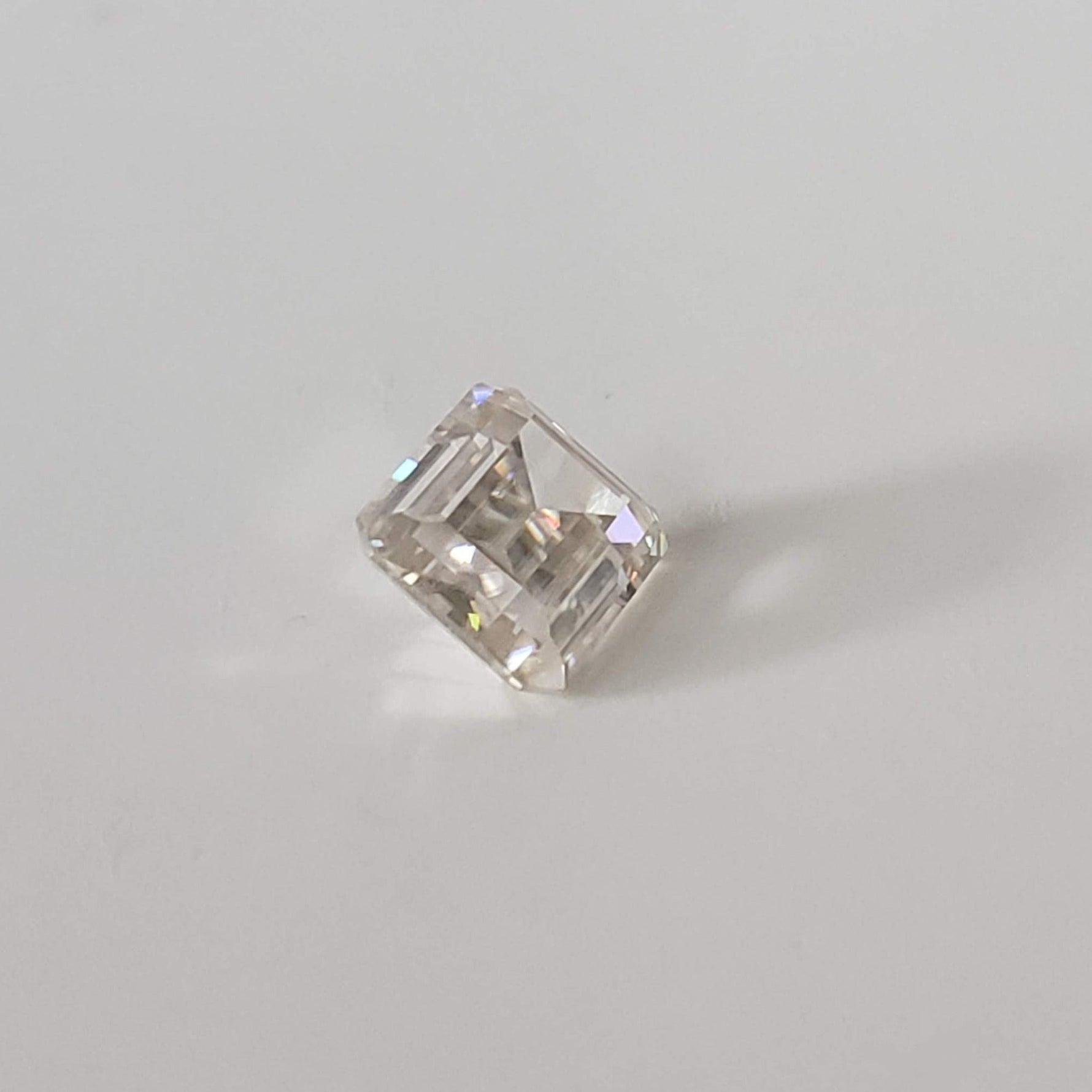  Moissanite | Octagon Cut | Pale Pink | 8x6mm | SO24 6