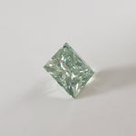  Moissanite | Princess Cut | Bright Green | 6.5mm | SO24 4