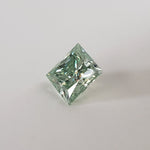  Moissanite | Princess Cut | Bright Green | 6.5mm | SO24 5