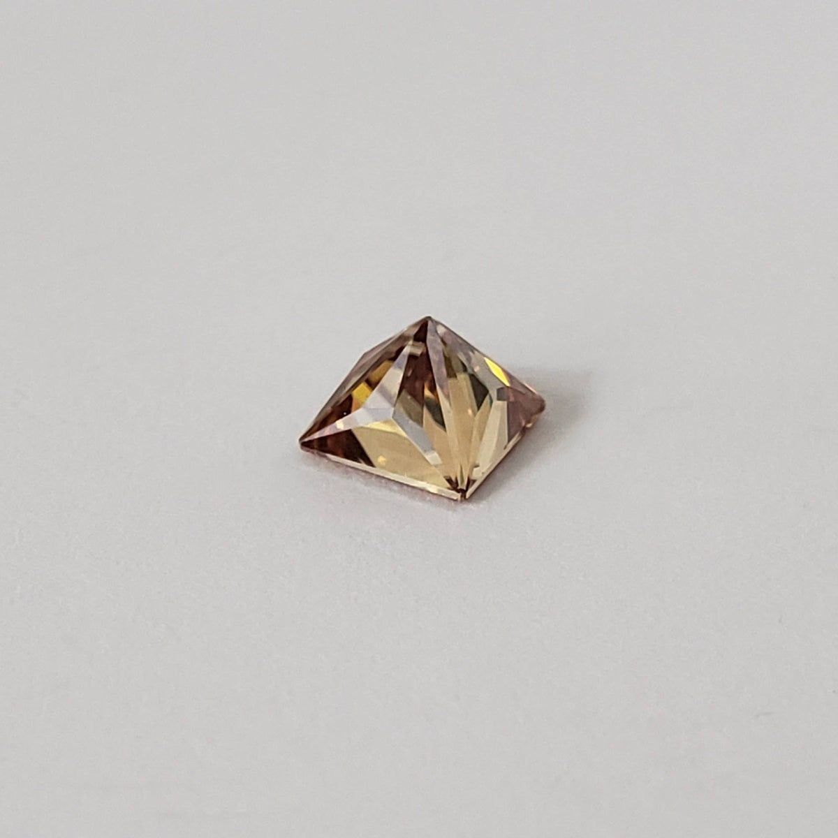  Moissanite | Princess Cut | Cognac | 5mm | SO24 6
