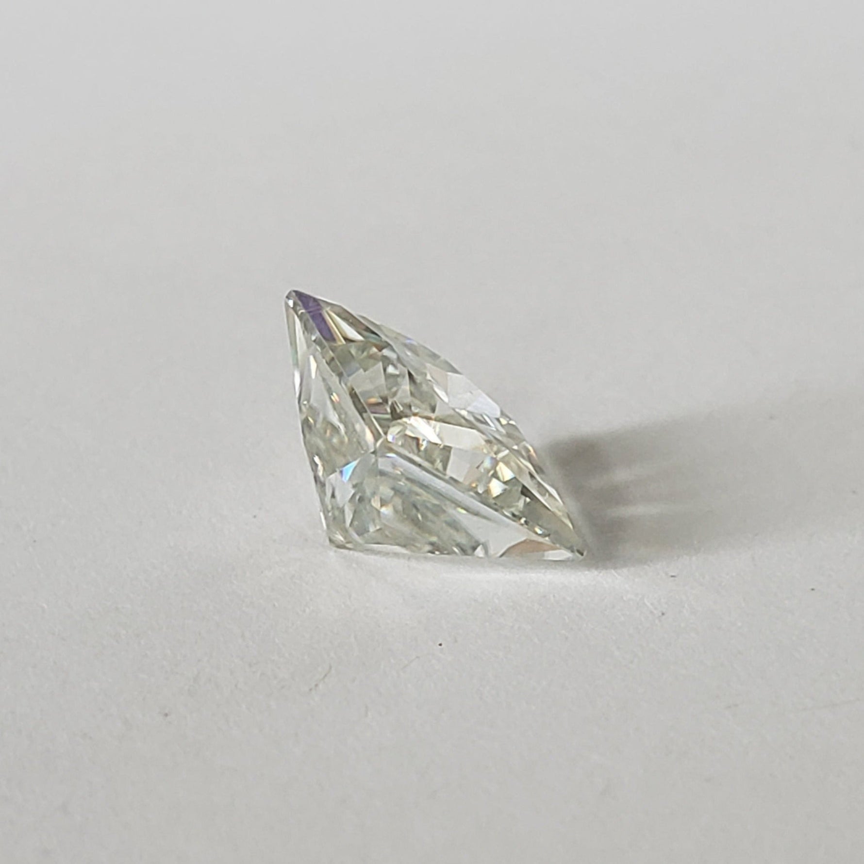  Moissanite | Princess Cut | White | 9.5mm | SO24 5