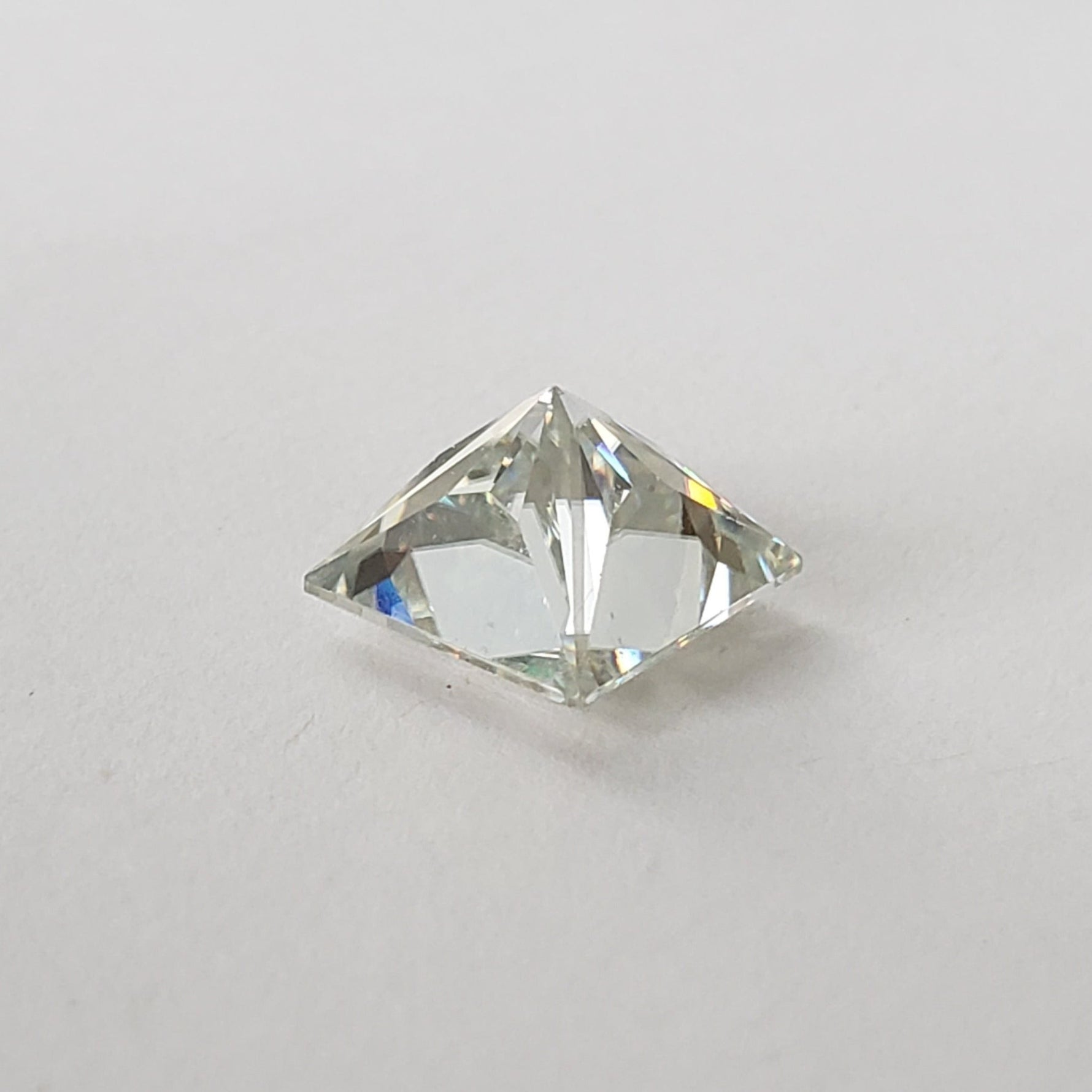 Moissanite | Princess Cut | White | 9.5mm | SO24 6