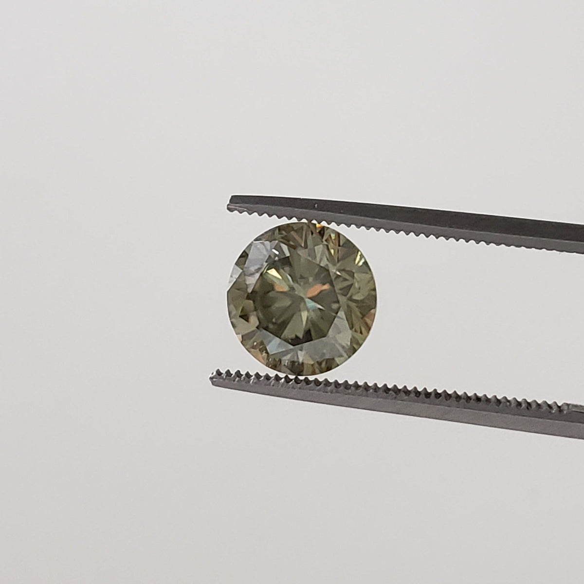  Moissanite | Round Diamond Cut | Green | 8mm | SO24 