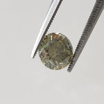  Moissanite | Round Diamond Cut | Green | 8mm | SO24 3