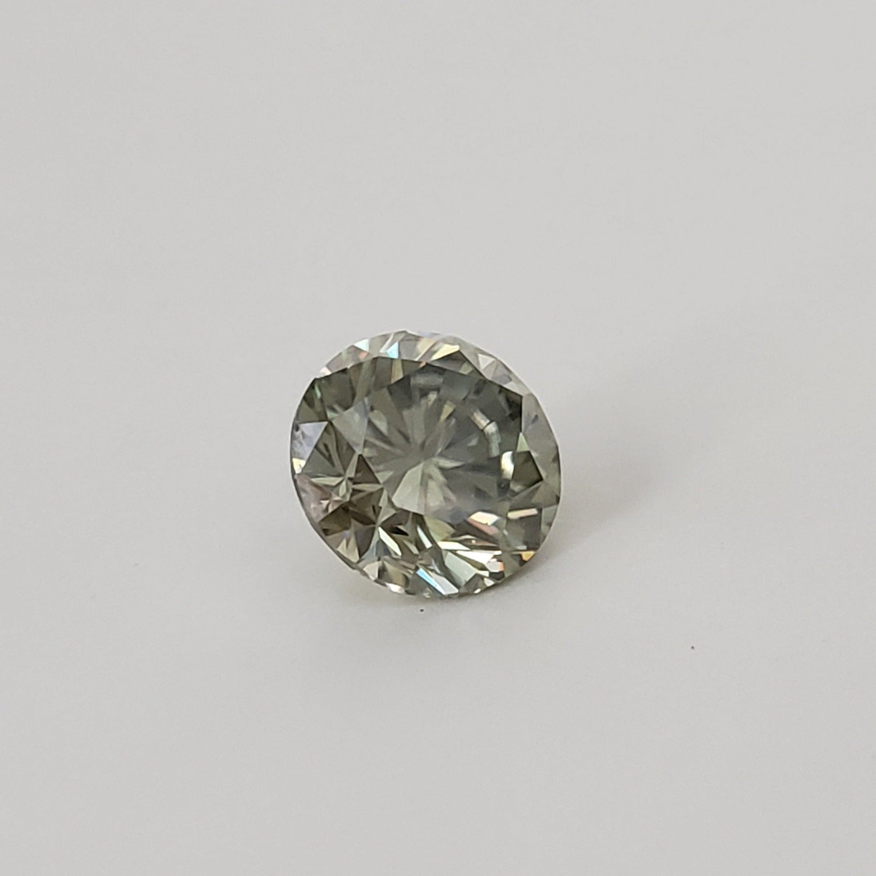 Moissanite | Round Diamond Cut | Green | 8mm | SO24 5