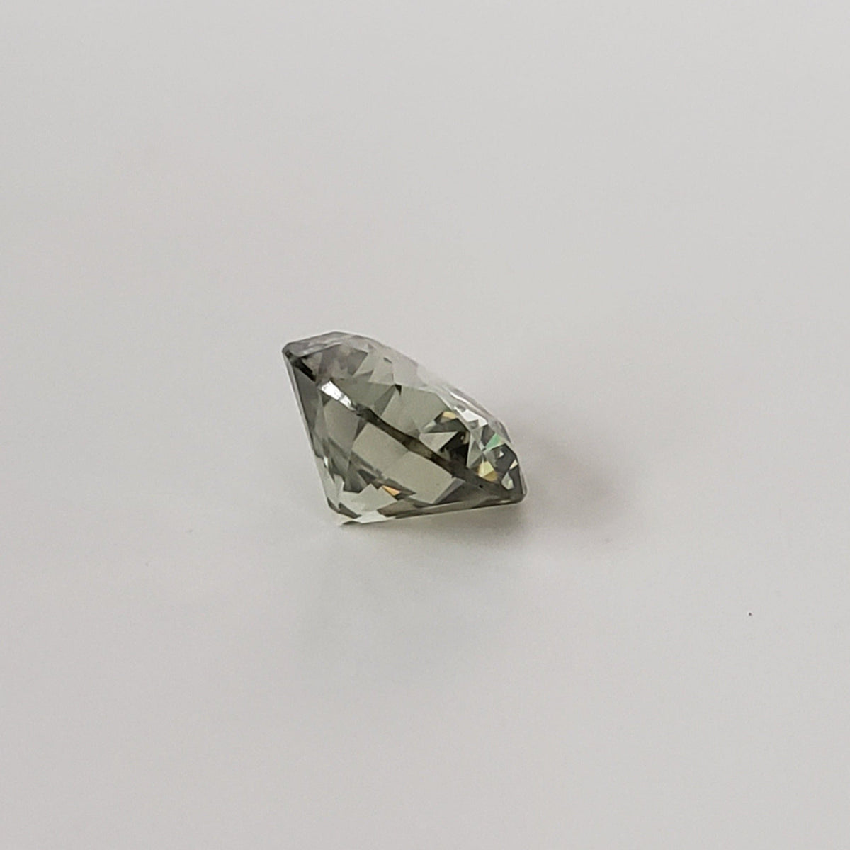  Moissanite | Round Diamond Cut | Green | 8mm | SO24 7