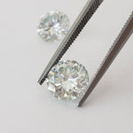  Moissanite | Round Diamond Cut | Pale Blue | 7.5mm | SO24 
