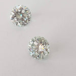  Moissanite | Round Diamond Cut | Pale Blue | 7.5mm | SO24 4
