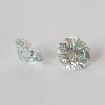  Moissanite | Round Diamond Cut | Pale Blue | 7.5mm | SO24 6