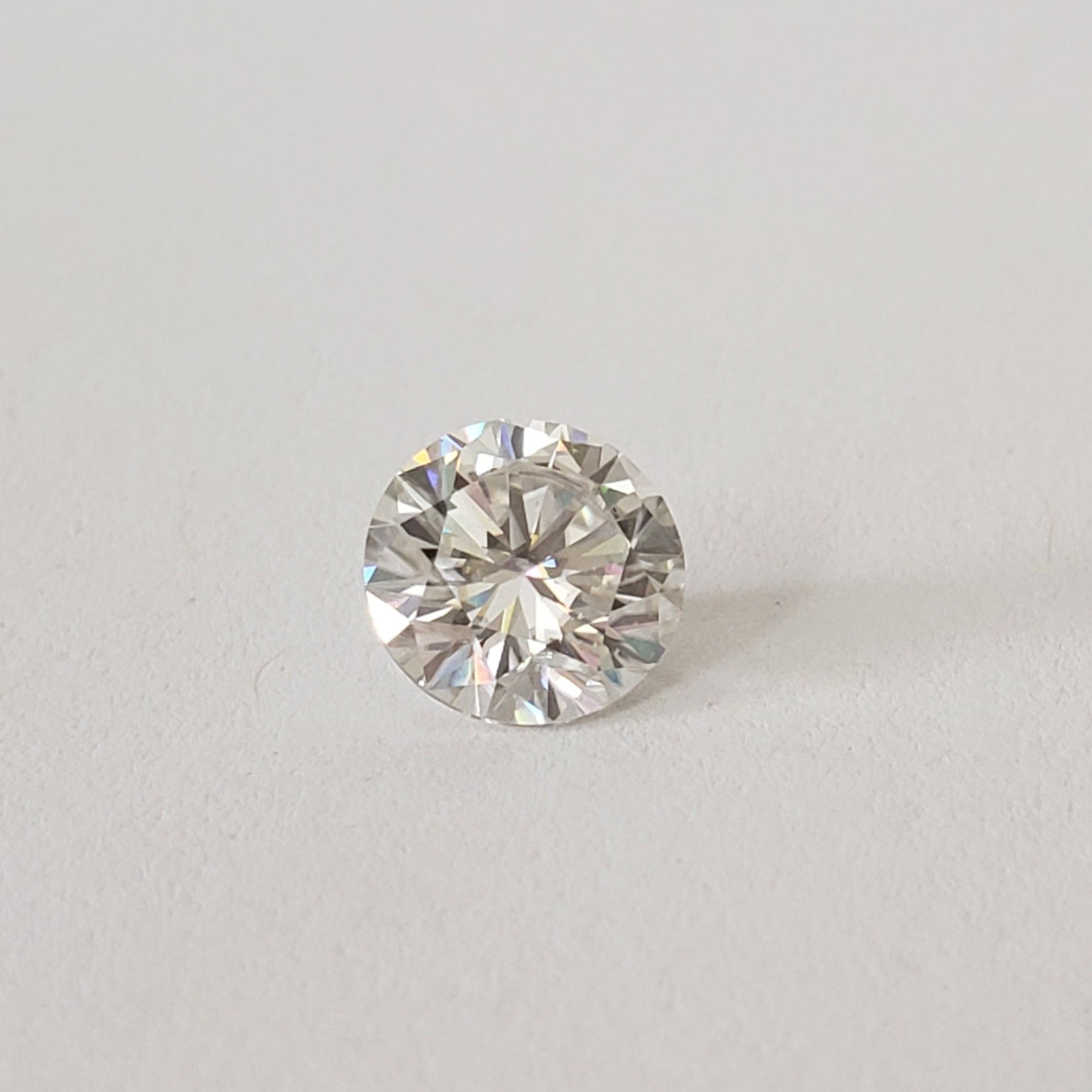  Moissanite | Round Diamond Cut | White | 7.5mm | SO24 2