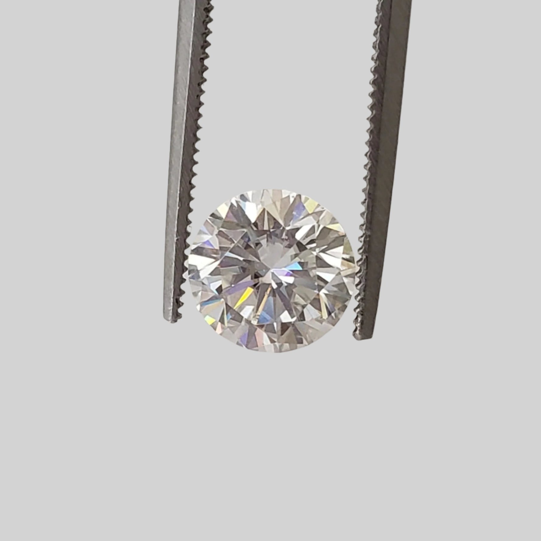  Moissanite | Round Diamond Cut | White | 7.5mm | SO24 