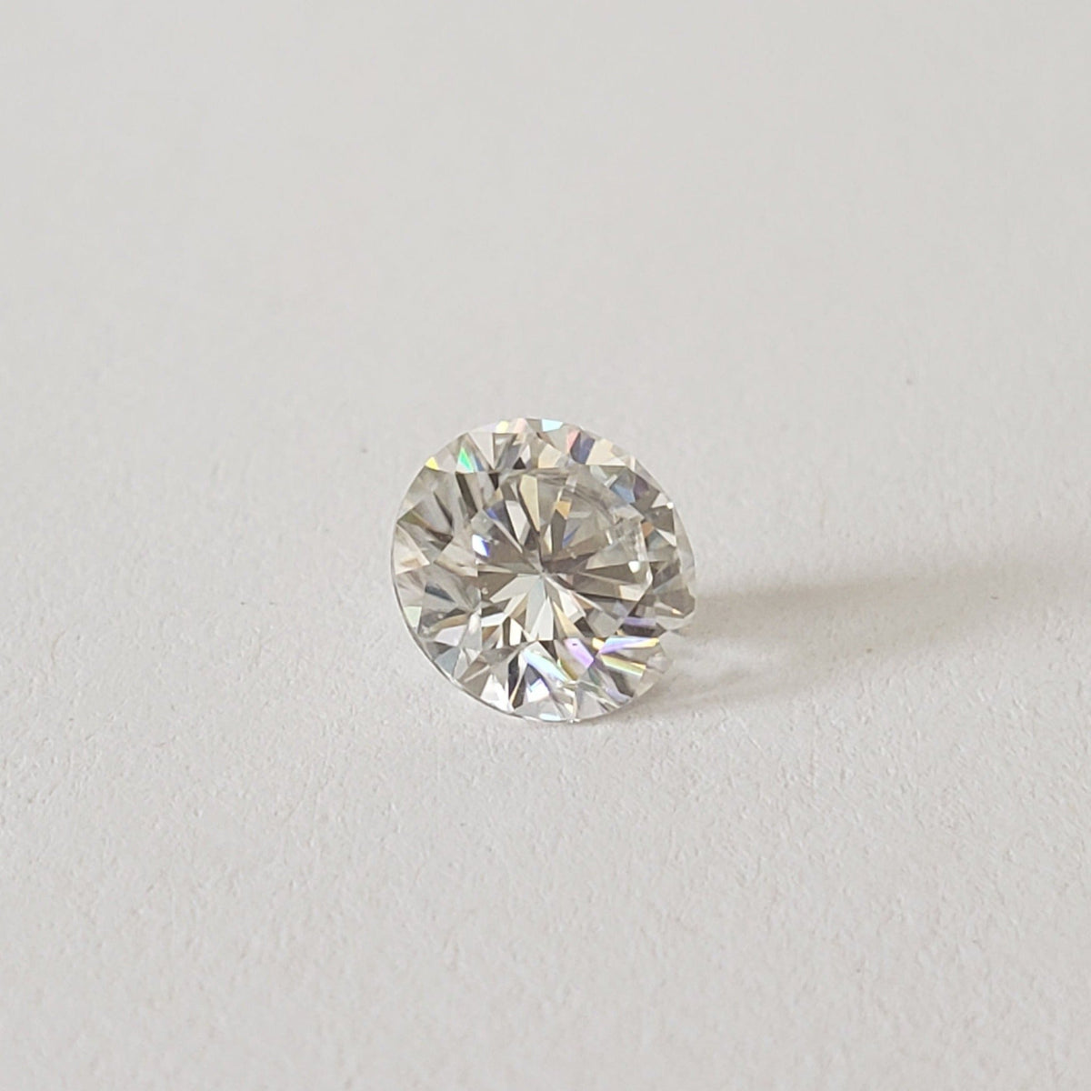  Moissanite | Round Diamond Cut | White | 7.5mm | SO24 3