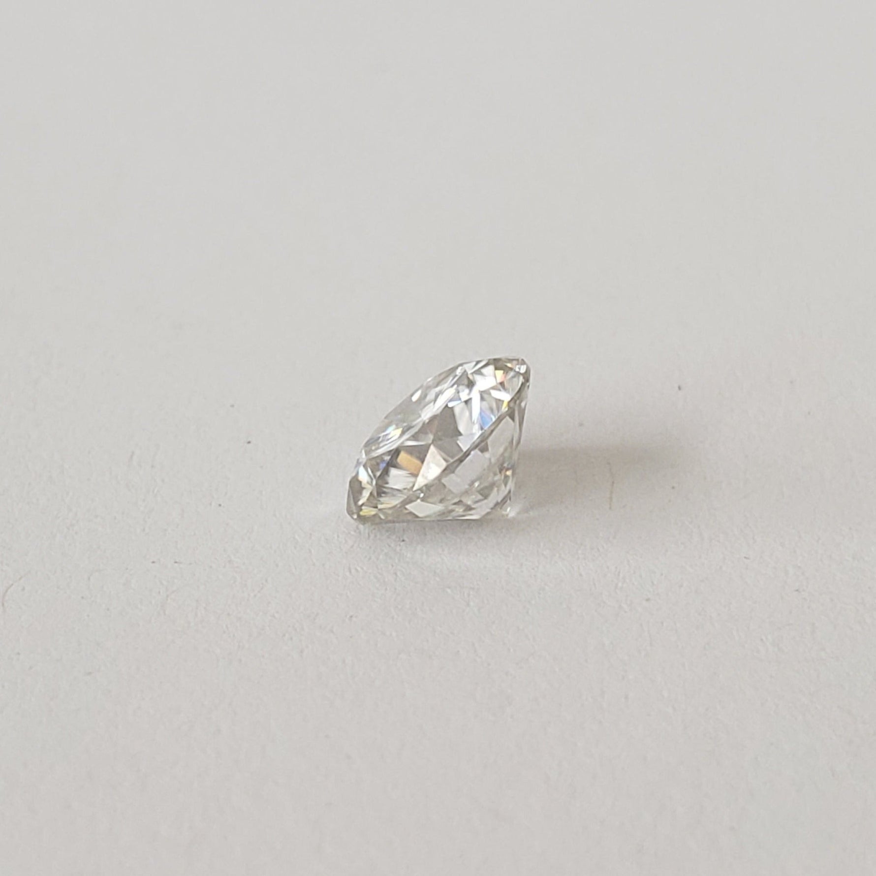  Moissanite | Round Diamond Cut | White | 7.5mm | SO24 7