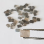  Moonstone | Baguette Cabochon | Gray | 7x5mm 1