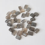  Moonstone | Baguette Cabochon | Gray | 7x5mm 2