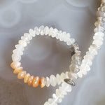  Moonstone Gemstone Beads | 38 cm, 15 inch Strand | Rondelle | Multicolor 1