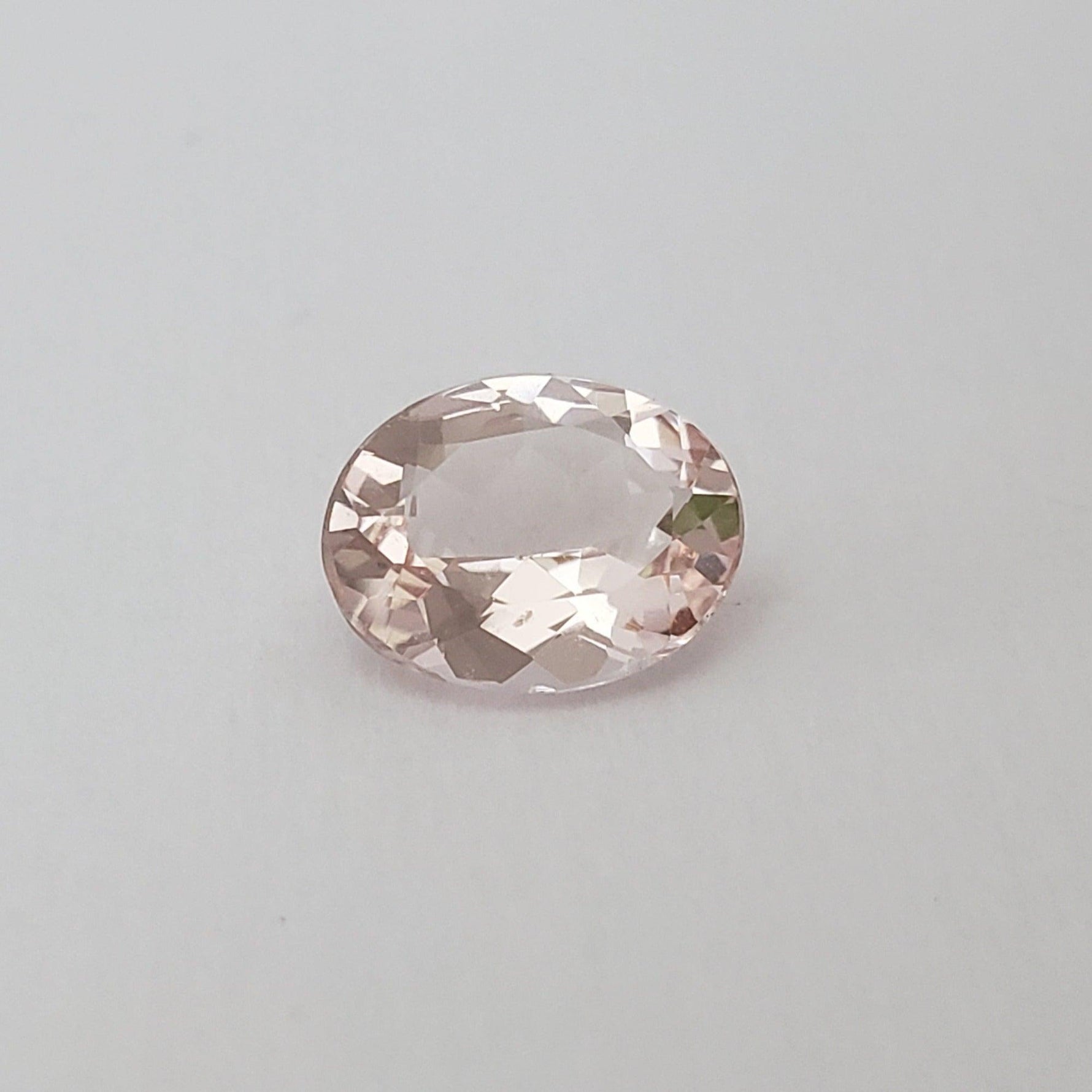  Morganite | Pink Beryl | Oval Cut | Light Pink | 9x7mm 1.4ct 