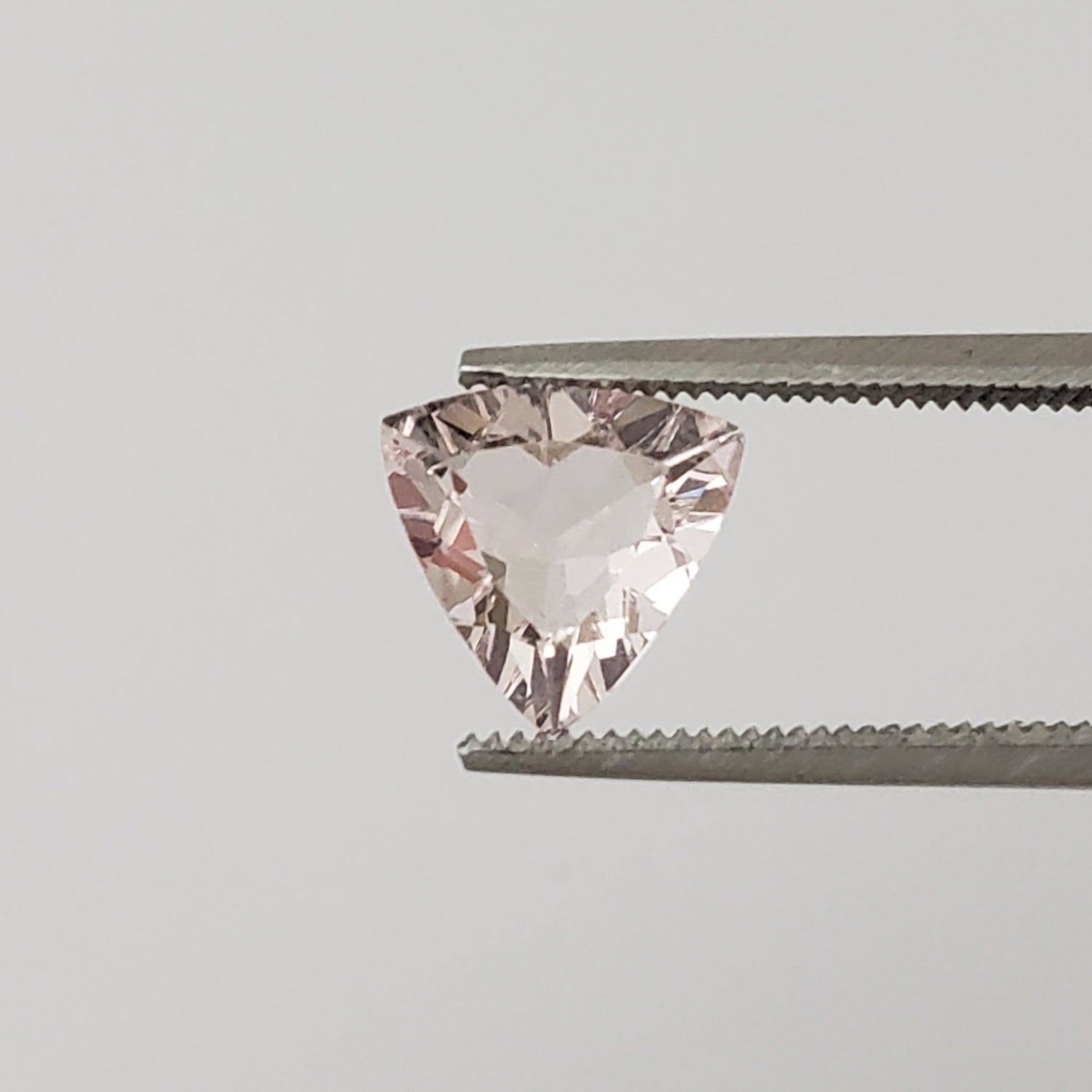  Morganite | Pink Beryl | Trilliant Cut | 8mm 1.1ct | Brazil | SO24 