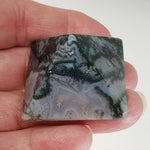  Moss Agate Five Point Pyramid | Green Blue 1