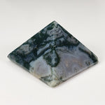  Moss Agate Five Point Pyramid | Green Blue 7
