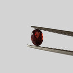  Mozambique Garnet | Oval Cut | Orange Red | 7x5mm 1