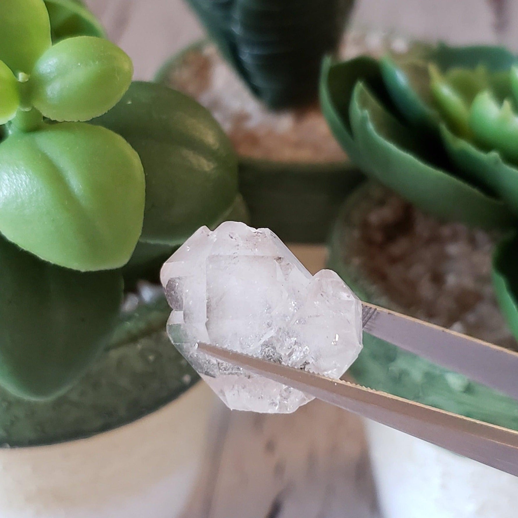  Multi Terminated Phantom Quartz Point | Natural Raw Quartz | 21mm | China | SO24 1