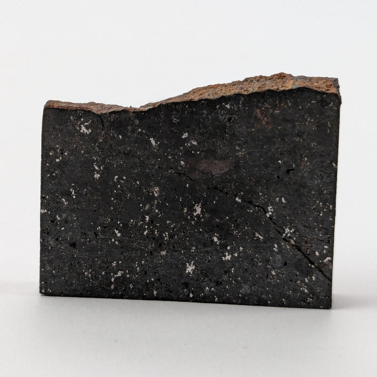 NWA 091 Meteorite | 11.53 Gr | Part Slice | L6 Chondrite | Low TKW | Sahara 3