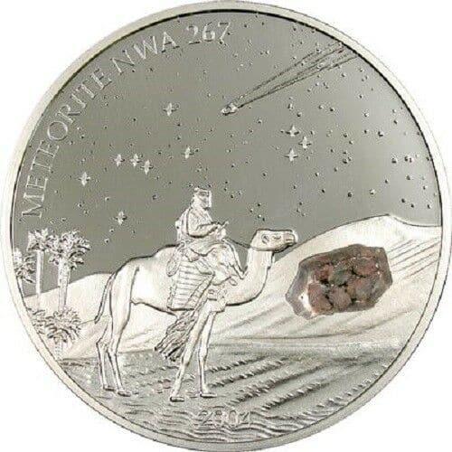  NWA 267 Meteorite | 10.8 Grams | H4 Chondrite | First Used in Legal Tender Coin | Sahara 7