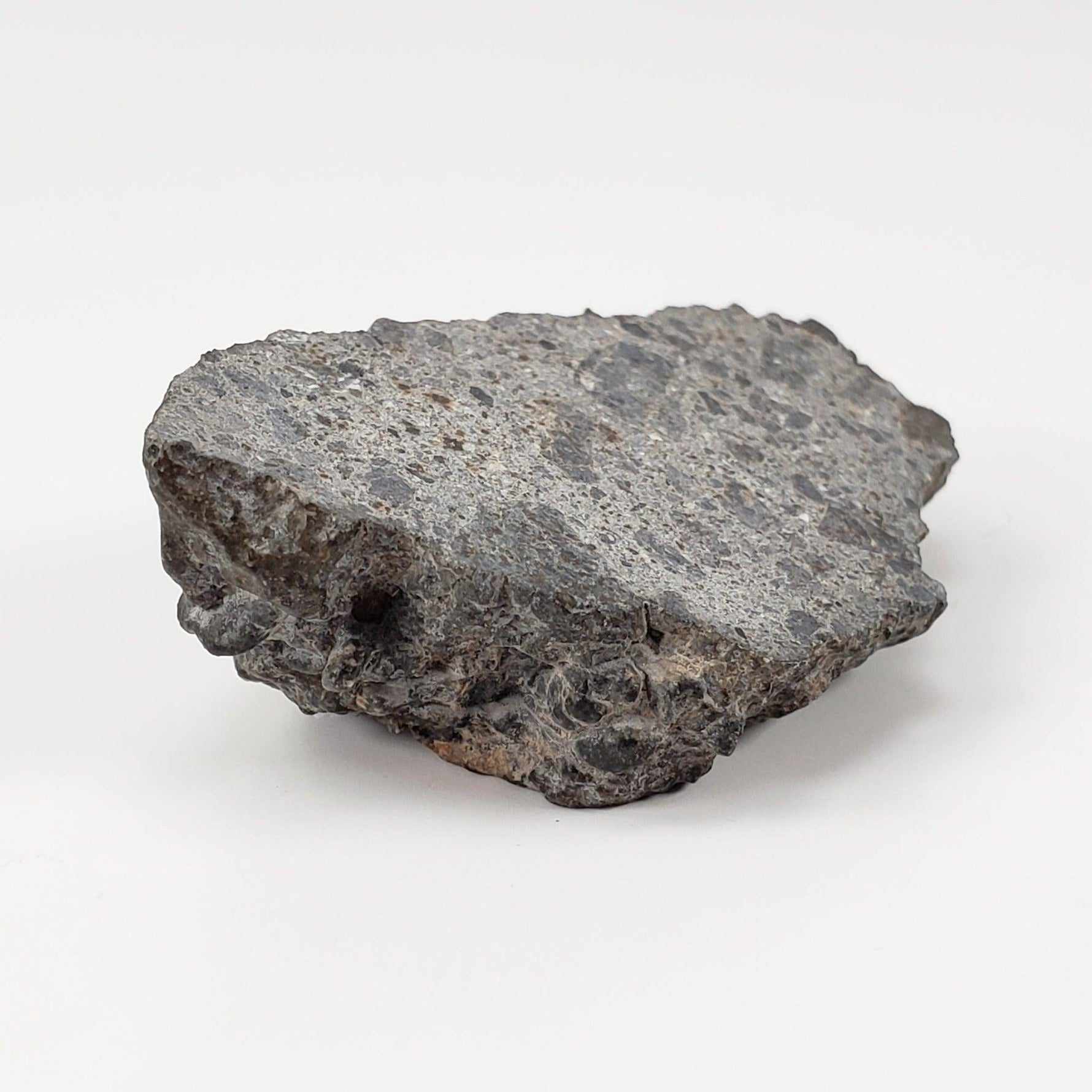  NWA 2949 Meteorite | 20 Gr | End Cut | Rare Crusted Eucrite | Low TKW | Erfoud, Morocco 5