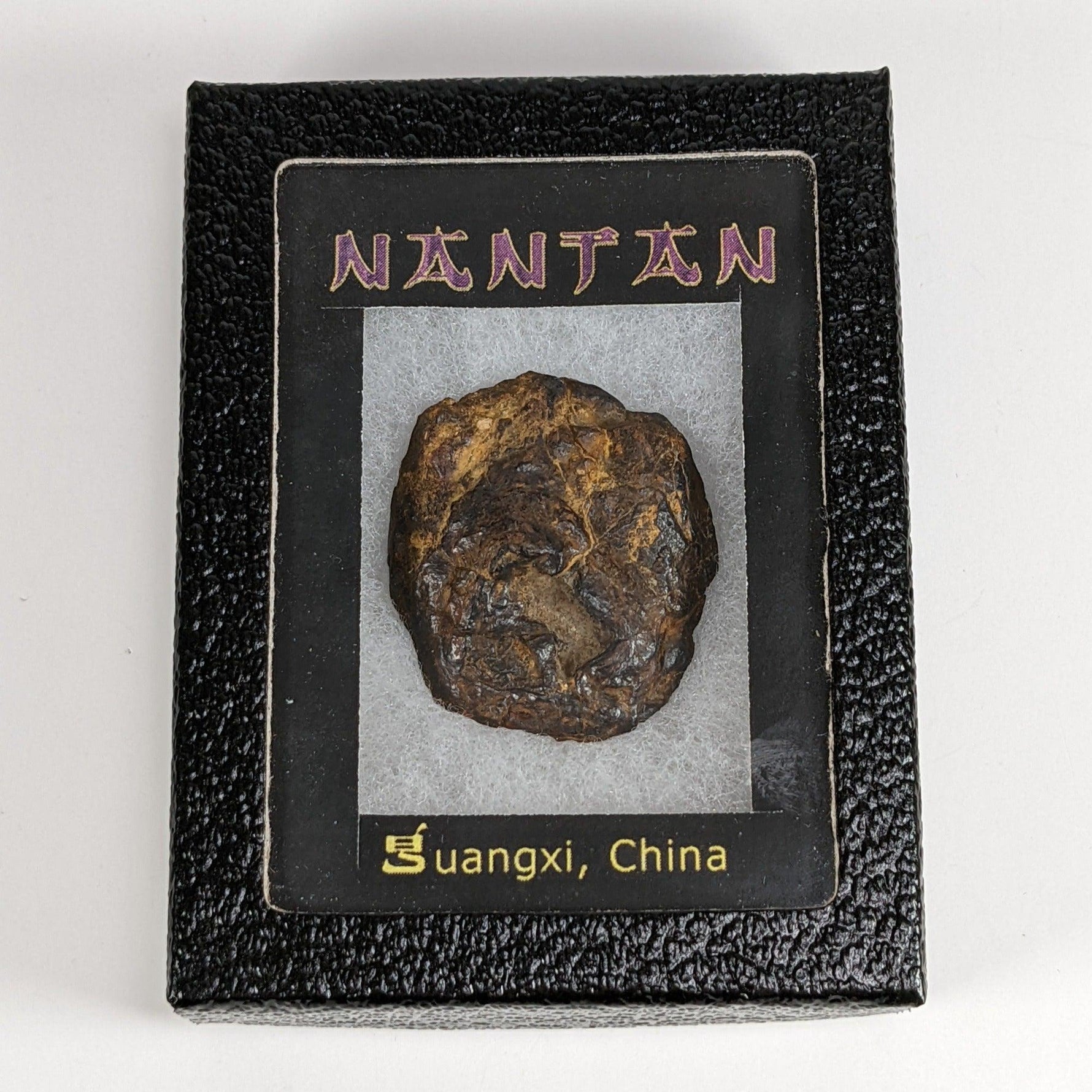  Nantan Meteorite-in-a-Box | 36.89 gr | Individual | IAB-MG | Guangxi China SO24 1