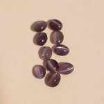  Natural Alexandrite Cats Eye | Oval Cabochon | Color Change Green to Purple | 4.5x3.5mm 3