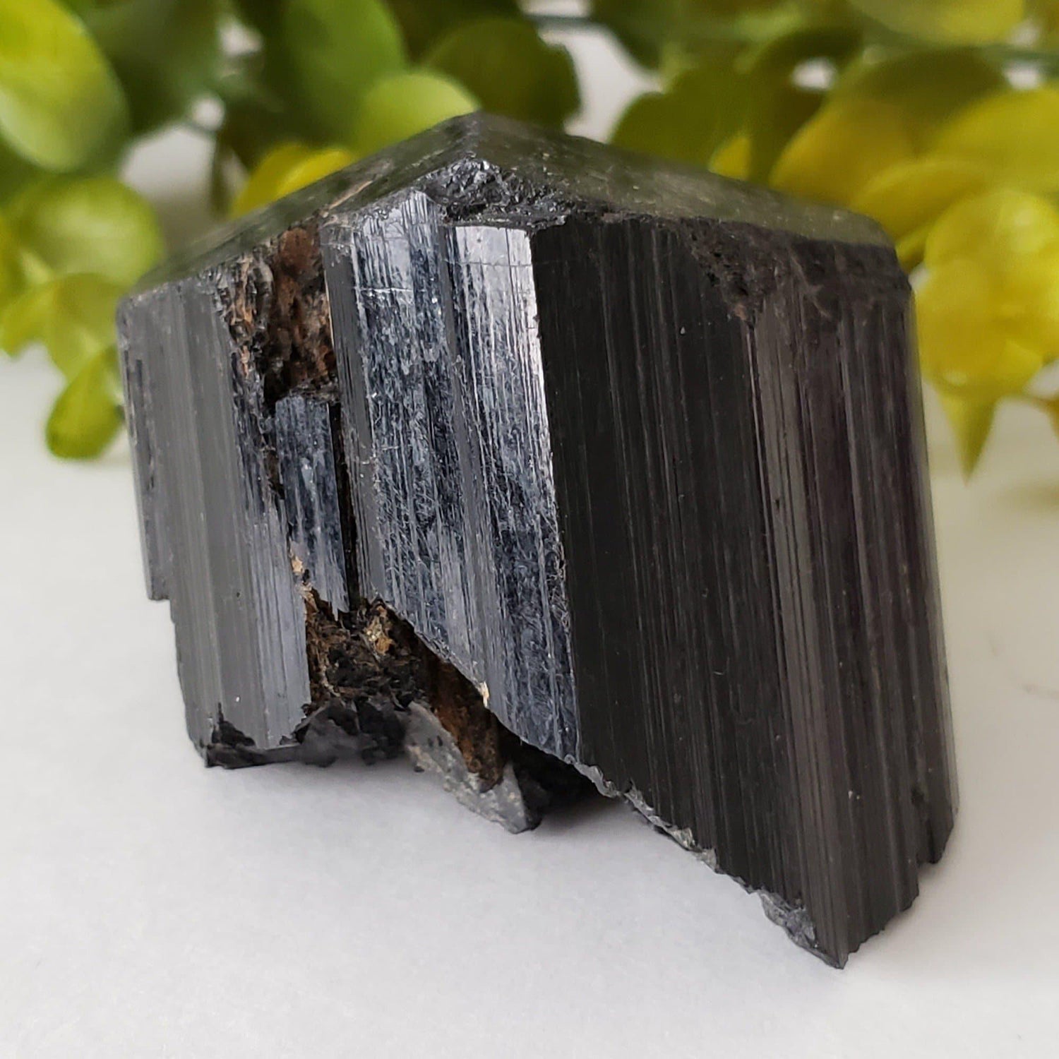  Natural Black Tourmaline Point | Raw Black Schorl | 410.9 grams | Pakistan 