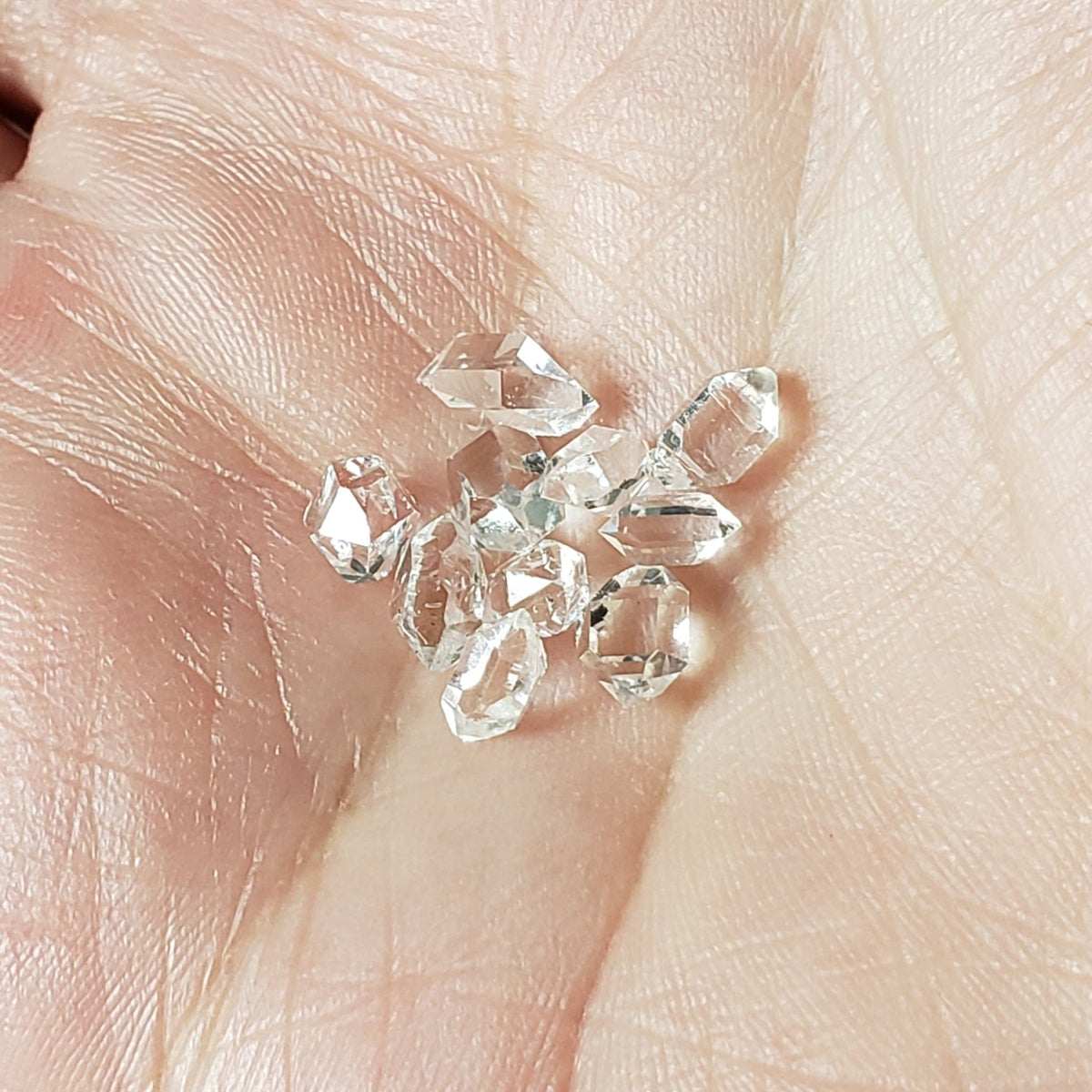  Natural Herkimer Diamonds | 5 carat Lot | 4 - 8 mm | Herkimer County NY 6
