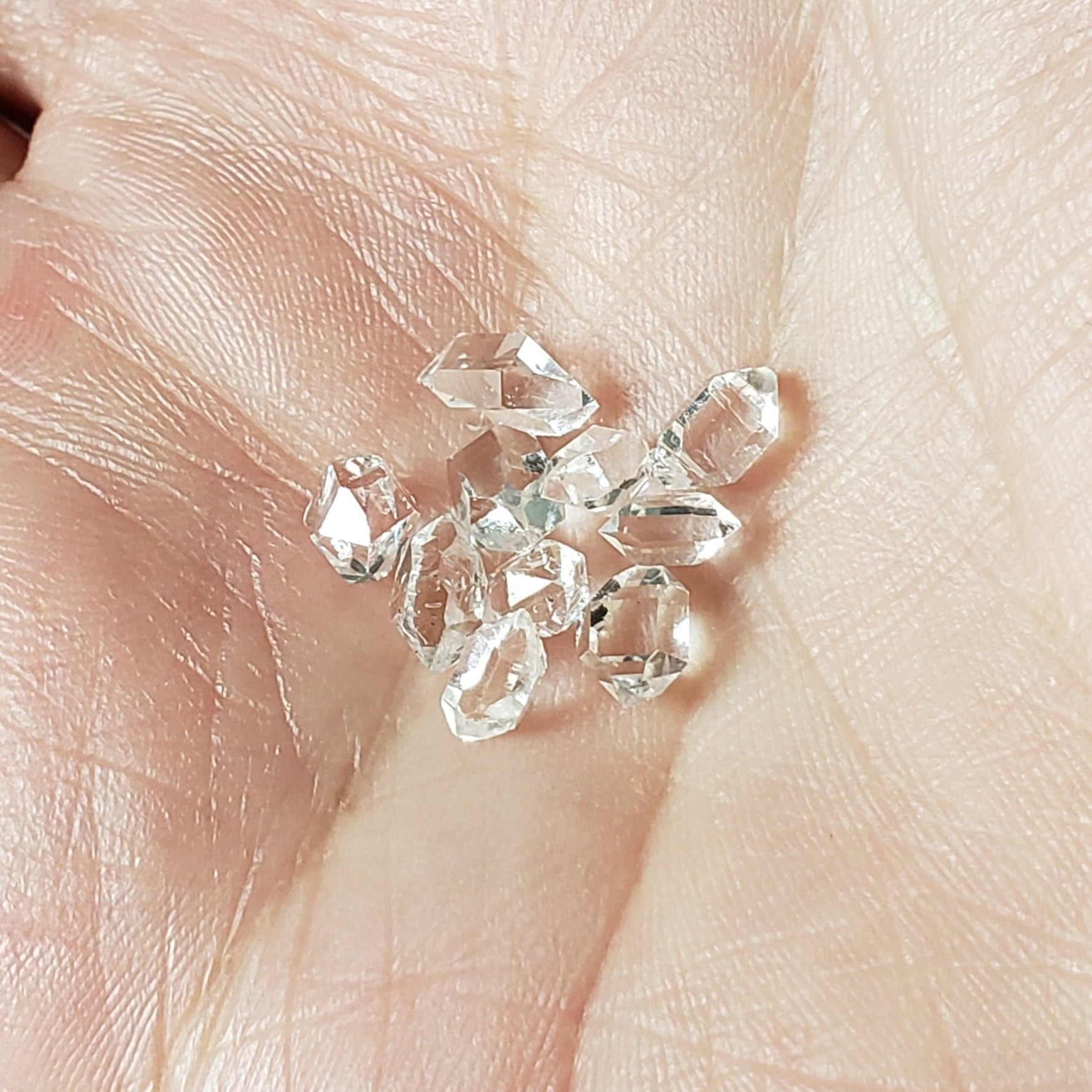  Natural Herkimer Diamonds | 5 carat Lot | 4 - 8 mm | Herkimer County NY 6