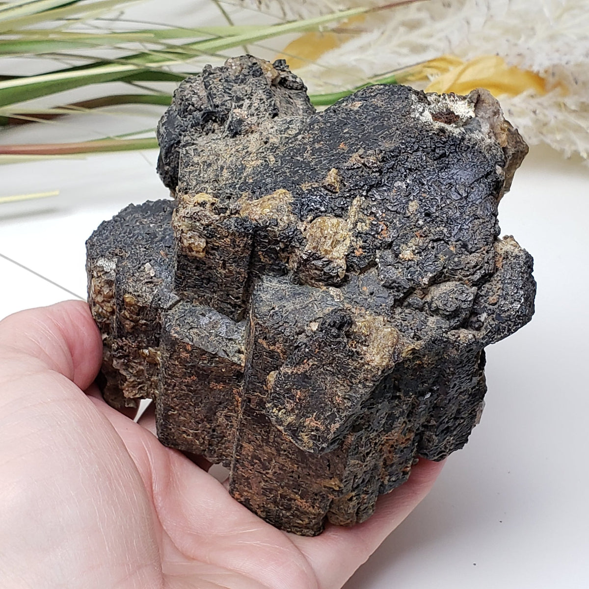  Natural Hornblende | Raw Crystal | 1.07 Kg | Tory Hill, Ontario Canada | SO24 3