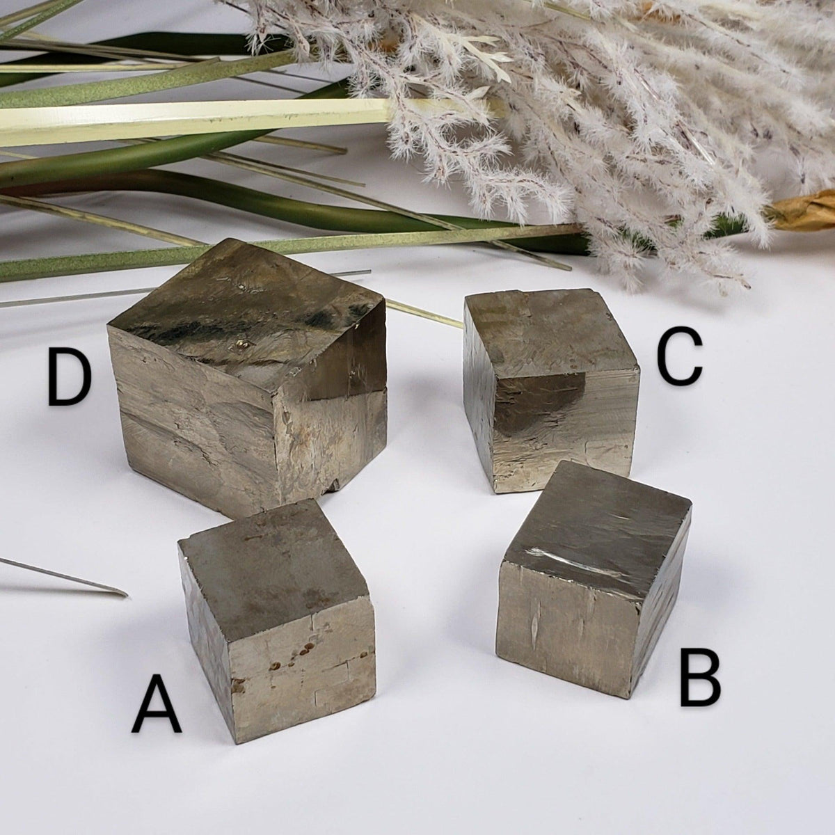  Natural Pyrite Cubes | 37 - 110 grams | Spain 