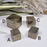 Natural Pyrite Cubes | 37 - 110 grams | Spain 